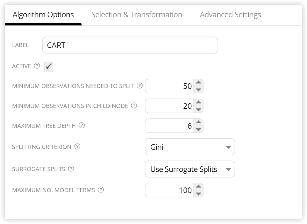 Chaid best sale machine learning